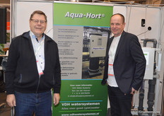 Aksel de Lasson en Ron van der Hoeven van VDH Watersystemen